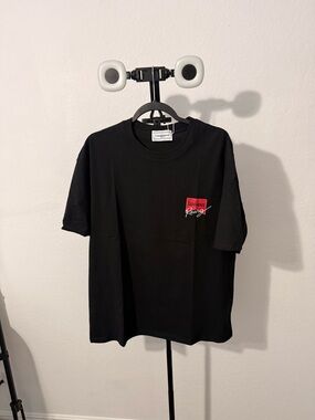 Racing Black Logo Tee